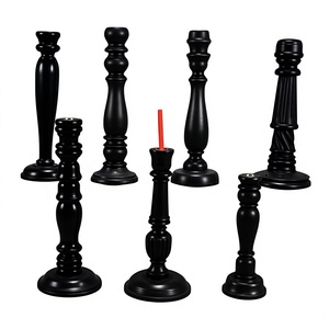 Handmade Durable Elegant Sheesham Wood Eco-Friendly Long Burning Pillar Candle Stand UV Printing Engraved <b>Wall</b>-<b>Mounted</b> - Product Image 1
