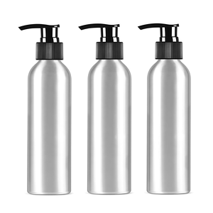 Disposable 100ml-1000ml PET Plastic Aluminum Bottle Lids Empty Cosmetic Aluminum <b>Foil</b> <b>Container</b> for Essential Healthcare Supply - Product Image 1