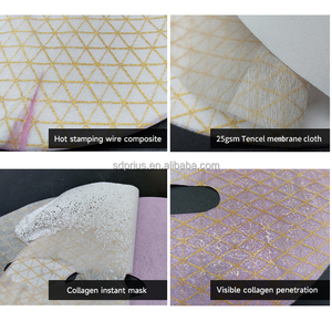 Maschera in Foglio Personalizzabile Flessibile, Economica ed Ecologica, Blocca l'Acqua Efficacemente, Carta per Maschere in Fibra di Tencel - Product Image 3