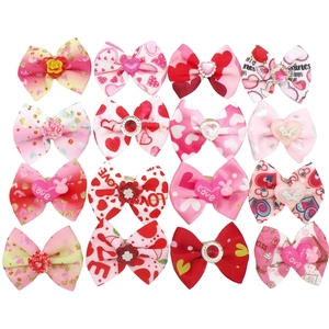 Accesorios para el Cabello de Perros, Lazos para la Cabeza de Mascotas, para el Día de San Valentín, para Perros Pequeños y Cachorros - Product Image 3