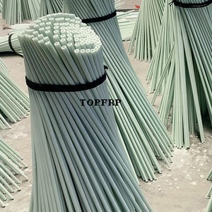 เสาค้ำยัน FRP ความแข็งแรงสูง ท่อแก้วไฟเบอร์กลวงแบบพัลทรูชั่น - Product Image 1