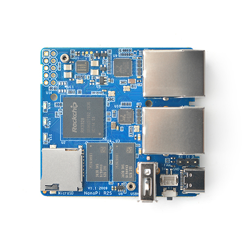 Nanopi R2S development board dual gigabit RK3288 1GB RAM