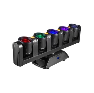 Vô hạn 5 người đứng đầu 5x80W RGBW LED + 4x10W Vàng LED DJ chùm ánh sáng LED di chuyển đầu Đảng Disco LED Đèn sân khấu - Product Image 2