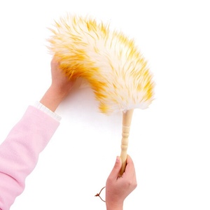 <span class=keywords><strong>Plumeau</strong></span> en laine longue de qualité supérieure, écologique, <span class=keywords><strong>lavable</strong></span>, pour la maison, le bureau, la voiture - Product Image 3