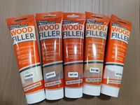 Pengisi Permukaan Kayu Cepat Kering Walnut Red Oak Log White Shades Sand Wood Filler untuk Memperbaiki Goresan Kayu.