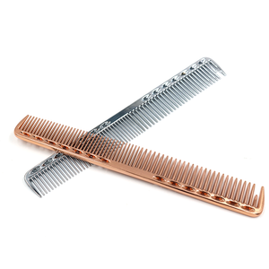 Qhdmj — broche métallique en aluminium pour barbier, résistant à la chaleur, idéal pour Salon de coiffure, <span class=keywords><strong>peigne</strong></span> à <span class=keywords><strong>queue</strong></span> de Rat, logo gratuit - Product Image 4