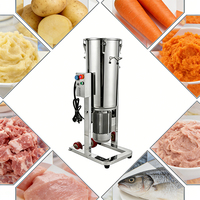 Machine de traitement des légumes et des fruits de mer pour usine commerciale, broyeur de poisson, hachoir à viande, machine à surimi, moteur robuste en acier