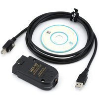 Chaosknight VCDS HexV2 Com V26.0 Interfaz OBD2 Escáner Herramienta de Diagnóstico para VW Volkswagen Audi Skoda Ilimitado Atmega162