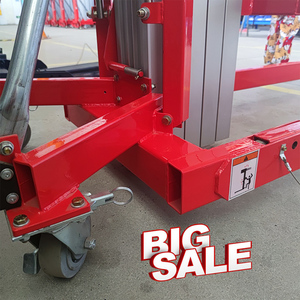 Plataforma Elevadora Manual Móvil Pequeña, Escalera Elevadora de Aleación de Aluminio de 3m4m5m6m8m9m para Hogar, Almacén, Taller, Sala de Exposiciones - Product Image 6