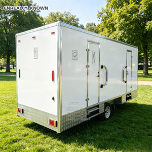 Baño Móvil Modular Completamente Equipado, Baño Portátil de Lujo, Remolque de Baño Resistente para Eventos - Product Image 1