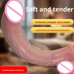 <span class=keywords><strong>Dildo</strong></span> realistico di grandi dimensioni da 12.6 pollici con Silicone liquido sicuro per il corpo, Plug anale per pene flessibile Super morbido per giocattoli sessuali per adulti - Product Image 4