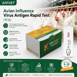 Kit de Prueba <span class=keywords><strong>ELISA</strong></span> para la Detección de Anticuerpos del Virus de la Enfermedad de Newcastle (NDV) en Aves de Corral, para Diagnóstico Veterinario Profesional en Granjas Avícolas - Product Image 6