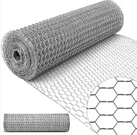 Clôture de ferme Matériau de clôture de poulet en treillis métallique hexagonal pour ferme avicole Filet de maille Clôture de ferme bon marché