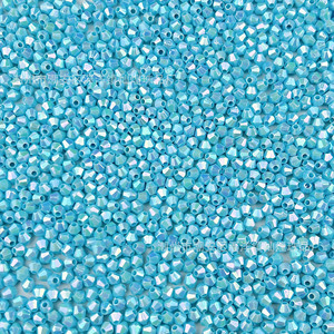 Perles en acrylique en forme de diamant, 4 mm, à double pointe, pour la fabrication de bijoux, accessoires de bricolage - Product Image 3