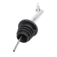 Tapón Vertedor de Acero Inoxidable con Tapa Abatible para Botellas de Aceite, Vino, Vinagre y Licores