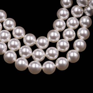 18 mét pha lê trắng <span class=keywords><strong>Loose</strong></span> ngọc trai đối với trang sức làm 650 số lượng lớn Glass Bead bởi chuyên nghiệp Glass Bead các nhà sản xuất - Product Image 3