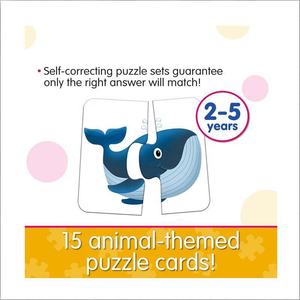 Giochi di Memoria con Animali Auto-Correttivi 'Testa e Coda' 15 <span class=keywords><strong>Puzzle</strong></span>, Attività Educative per l'Apprendimento, Giocattoli Premiati - Product Image 6