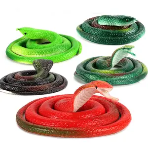 Vente en gros de serpents rusés en caoutchouc souple de 75cm-faux serpents en caoutchouc