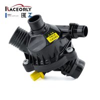 RACEORLY 11537549476 11537544788 Thermostat de liquide de refroidissement 97 ° C pour BMW N52 N54 1 3 5 6 7 Series X3 X5 335i 328i
