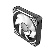 Ruix, caja ARGB a granel de Color negro, ventiladores, estilo de bloque de construcción, computadora para juegos, Mini PC, fundas con ventilador, ventilador de 120mm, enfriador