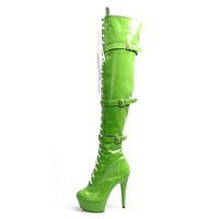 Nouveau style, plateforme gothique en dentelle de 15 cm pour femmes, talons fins de 6 pouces pour la pole dance, talons fins pour boîte de nuit punk, pour l'hiver