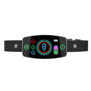 Pantalla a Color ajustable Control electrónico de ladridos <span class=keywords><strong>Collar</strong></span> de perro impermeable Choque Vibración Recargable <span class=keywords><strong>Collar</strong></span> antiladridos - Product Image 1