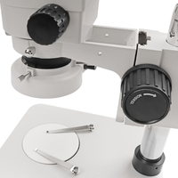 SZM45-B1 Stereo Zoom Binocular Microscope with Light LED Lamp Magnification 7-45x