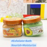 Y Natural Organic Sugar Scrub Arbutin Vitamin C Bath Salt Shea Butter Face Body Whitening Hydrating Exfoliating Scrub Fresh