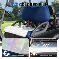Housse de siège imperméable et respirante pour voiturette de golf, avec tapis réfléchissant et protection thermique, pour Club Car Precedent