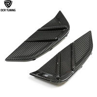 Garniture de ventilation de garde-boue en fibre de carbone sèche style MP G82 pour BMW G82 G83 M4 2021-ON, garniture de grille latérale en carbone véritable, kits de carrosserie