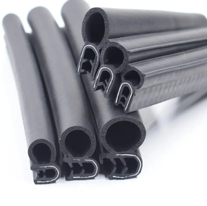 แถบยางซีลขอบประตูรถยนต์แบบ U ชนิดสามชั้นผสมผสาน  แถบยางปิดขอบประตูตู้  ทำจากยาง EPDM - Product Image 1