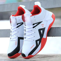 Derniers modèles de chaussures de basketball pour hommes, vente en gros, durables, grande taille, empeigne en mesh, toutes saisons, imperméables, logo personnalisé