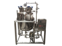 Pasteurisateur de lait de fermenteur de yaourt pasteurisé d'acier inoxydable et réservoirs de refroidissement