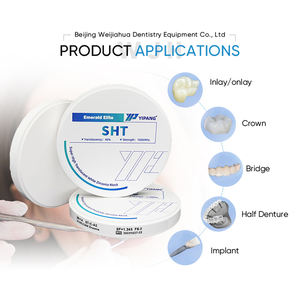 Buon prezzo SHT multistrato A1 A2 A3 colore blocco di Zirconia dentale materiale di laboratorio a più strati blocco di zirconio - Product Image 3