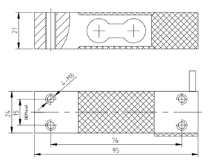 A882 điện tử Quy mô 10kg 20kg 40kg 80kg Load cell nhôm trọng lượng giá rẻ lực lượng cảm biến & tải các tế bào - Product Image 6