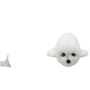 Jouets personnalisés en peluche, animaux en forme de phoque, fabricant en gros, souvenirs, poupées en peluche de dessins animés, mascotte d'entreprise, figurine d'anime, cadeau - Product Image 1