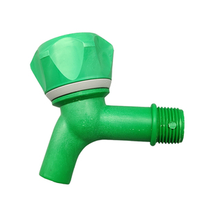Robinet de cuisine moderne et léger en plastique vert, économiseur d'eau, prix d'usine - Product Image 2