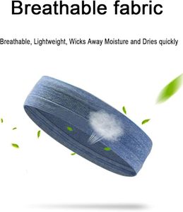 عصابة رأس رياضية نسائية مخصصة رفيعة وناعمة مضادة للانزلاق وماصة للرطوبة للتمارين والجري واليوجا مع حماية - Product Image 6