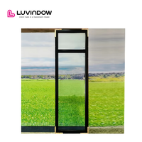 Luvindow perumahan Carolina Selatan proyek aluminium kaca tirai panel dinding eksterior tirai kaca dinding
