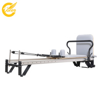 Cama de Entrenamiento de Pilates de Aluminio Ajustable y Duradera para Uso Comercial, con Riel Completo, para Estudio de Yoga y Salud