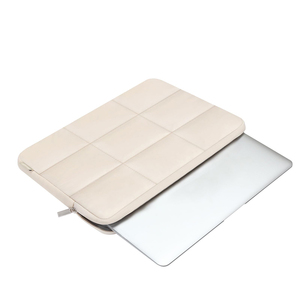 Funda acolchada para portátil, bolsa de transporte para portátil, funda para notebook, funda acolchada de nailon para mujer, funda tipo almohada para portátil y tableta, resistente al agua - Product Image 1