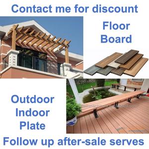 Gỗ nhựa composite WPC hồ sơ decking Board đùn dòng máy làm - Product Image 3