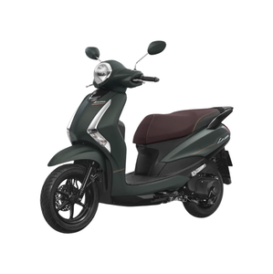 Scooter Urbain Économe en Carburant, Exportation, Haute Qualité, Scooter à Essence 125cc, Édition Spéciale Vert Mat, Moto Classique Rétro - Product Image 1