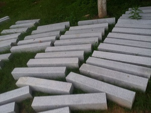 Đá <span class=keywords><strong>Granite</strong></span> Ngoài Trời <span class=keywords><strong>G603</strong></span> Màu Trắng Xám Giá Rẻ Đá Đường Biên Giới Lề Đường - Product Image 4