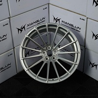 Jantes en alliage d'aluminium forgé monobloc légères de 18 pouces et plus, à rayons multiples, pour berlines, coupes et SUV performants