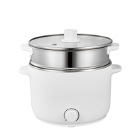 Marmite chauffante électrique pliante en Silicone, 2020 ml, bouilloire à eau, soupe, ragoût, poêle à nouilles, aliments et œufs