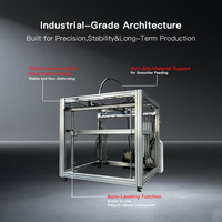 Imprimante 3D FDM fermée 1000 x 1000 mm avec nivellement automatique rapide, extrudeur unique, imprimante 3D industrielle grand format