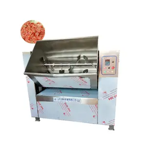 China factory commercial Vacuum Fish Minced Meat Stuffing Blender meat mixer meat grinder food mixing machine