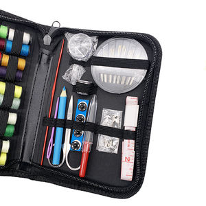 128 pièces Kit de couture bricolage outils de couture accessoires fil points aiguilles à <span class=keywords><strong>tricoter</strong></span> main Quilting broderie tricot accessoires - Product Image 4