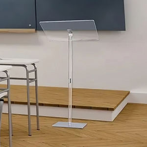 Atriles Modernos Personalizados de Acrílico, Podios y Púlpitos para Conciertos, Conferencias y Lecturas en Iglesias - Product Image 1